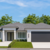 Xavi Model elegant exterior facade in LaBelle, FL - Paladium One